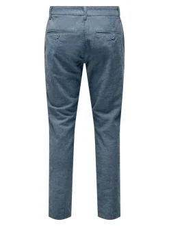 ONSMARK Verjüngt Leinen Chino Hose