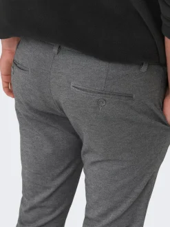 ONSMARK Verjüngt und verkürzt Chino Hose