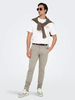 ONSMARK Verjüngter Slim Fit Chino Hose