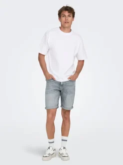 ONSPLY Mittlere Taille Normal geschnitten Shorts