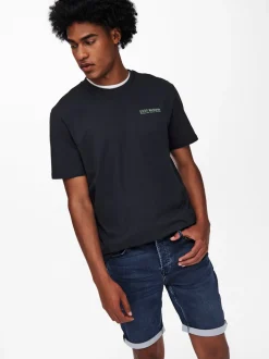 ONSPLY Mittlere Taille Normal geschnitten Shorts