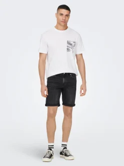 ONSPLY Mittlere Taille Normal geschnitten Shorts