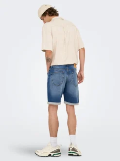 ONSPLY Mittlere Taille Normal geschnitten Shorts