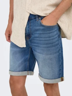 ONSPLY Mittlere Taille Normal geschnitten Shorts