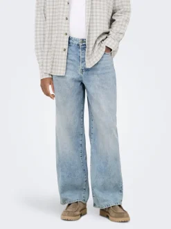 ONSREMI Mid Rise Weiter Beinschnitt Jeans
