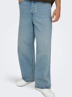 ONSREMI Mid Rise Weiter Beinschnitt Stretch Jeans