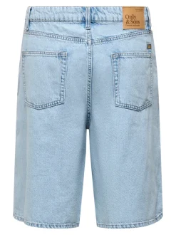 ONSREMI Mid Rise Weiter Beinschnitt Shorts