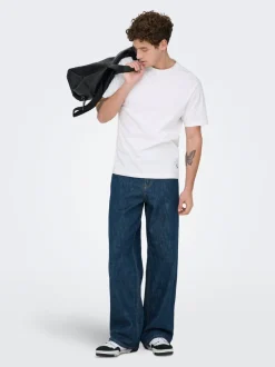 ONSREMI Mid Rise Weiter Beinschnitt Jeans
