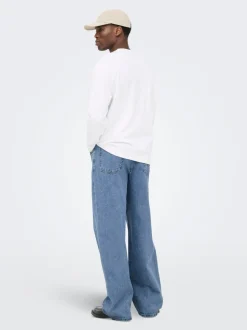 ONSREMI Mid Rise Weiter Beinschnitt Jeans