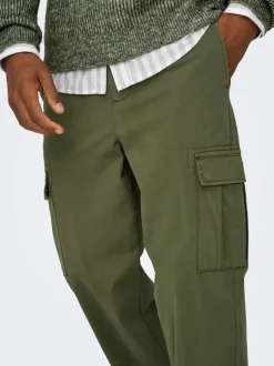 ONSSINUS Locker geschnitten Cargo-Hose