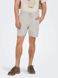 ONSTEL Normal geschnitten Leinen Shorts