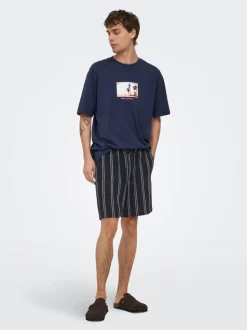 ONSTREV Mittlere Taille Normal geschnitten Shorts