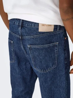 ONSTYE Hohe Taille Locker geschnitten Jeans