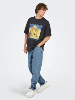 ONSTYE Hohe Taille Verjüngt Jeans