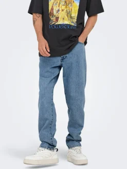 ONSTYE Hohe Taille Verjüngt Jeans