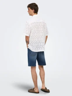 ONSWEFT Mid Rise Normal geschnitten Shorts