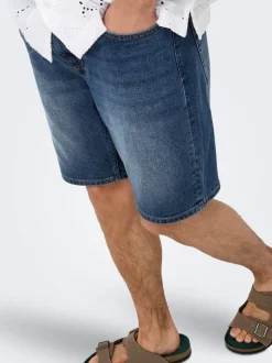 ONSWEFT Mid Rise Normal geschnitten Shorts