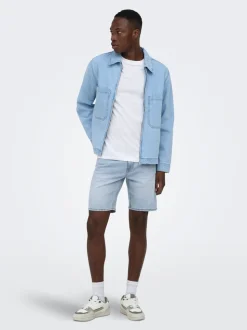 ONSWEFT Mid Rise Normal geschnitten Shorts