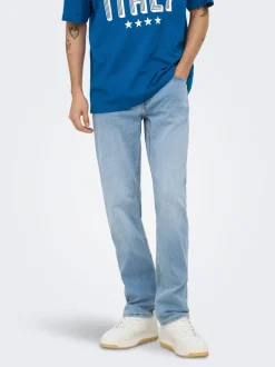 ONSWEFT Mittlere Taille Normal geschnitten Jeans