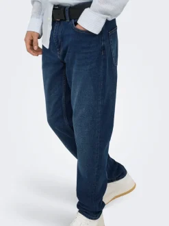 ONSWEFT Mittlere Taille Normal geschnitten Jeans