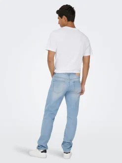 ONSWEFT Mittlere Taille Normal geschnitten Jeans