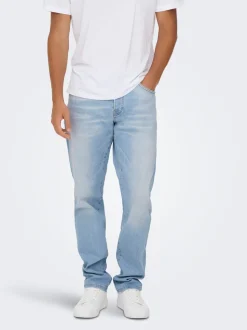 ONSWEFT Mittlere Taille Normal geschnitten Jeans