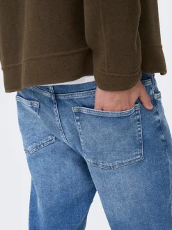 ONSWEFT Mittlere Taille Normal geschnitten Jeans