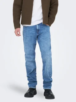 ONSWEFT Mittlere Taille Normal geschnitten Jeans