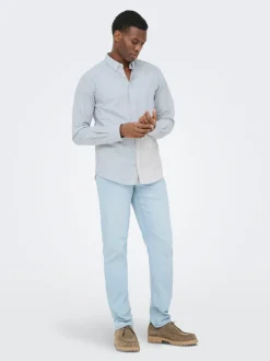 ONSWEFT Mittlere Taille Normal geschnitten Jeans
