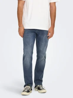 ONSWEFT Mittlere Taille Normal geschnitten Jeans