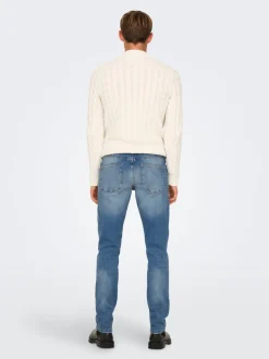 ONSWEFT Mittlere Taille Normal geschnitten Jeans