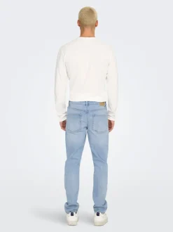 ONSWEFT Mittlere Taille Normal geschnitten Jeans