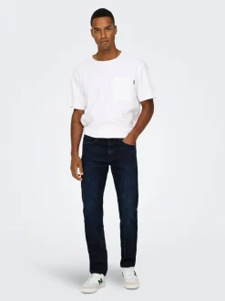 ONSWEFT Mittlere Taille Normal geschnitten Jeans
