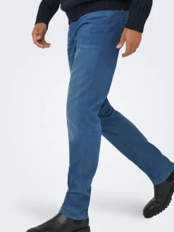 ONSWEFT Niedrige Taille Normal geschnitten Jeans