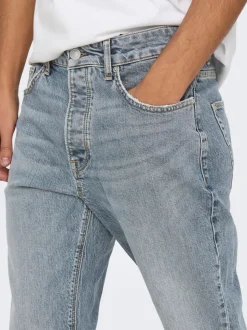 ONSYOKE Mid Rise Verjüngt Jeans
