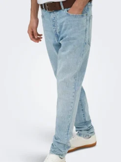 ONSYOKE Mid Rise Verjüngt Stretch Jeans