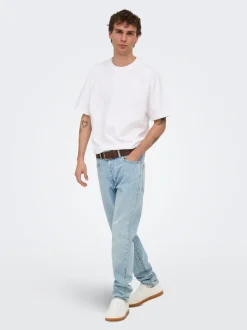 ONSYOKE Mid Rise Verjüngt Stretch Jeans