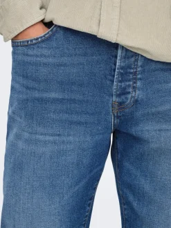 ONSYOKE Mid Rise Verjüngt Stretch Jeans
