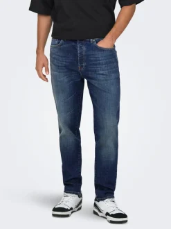 ONSYOKE Mid Rise Verjüngt Jeans