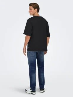 ONSYOKE Mid Rise Verjüngt Jeans