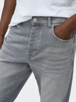 ONSYOKE Mid Rise Verjüngt Stretch Jeans