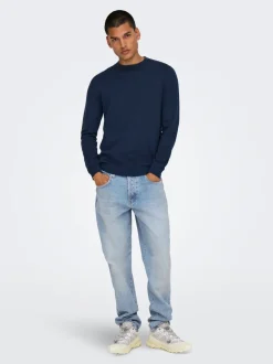 ONSYOKE Mittlere Taille Verjüngt Jeans