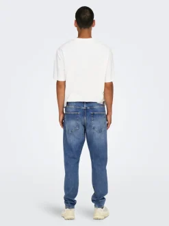 ONSYOKE Mittlere Taille Verkürzt Jeans