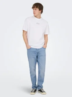ONSYOKE Mittlere Taille Verjüngt Jeans