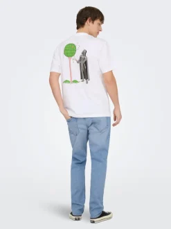ONSYOKE Mittlere Taille Verjüngt Jeans
