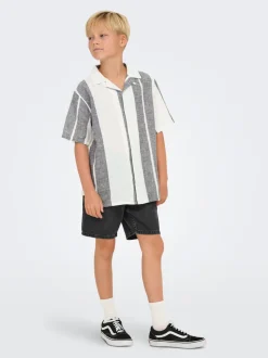 OSJCAIDEN Leinen Hemd