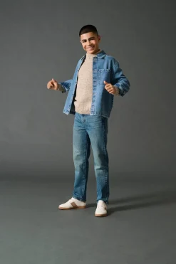 OSJEDGE Gerade geschnitten Jeans
