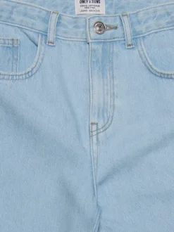 OSJEDGE Mid Rise Gerade geschnitten Jeans