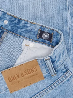OSJEDGE Mid Rise Gerade geschnitten Jeans