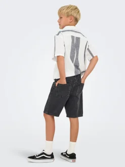 OSJEDGE Mid Rise Gerade geschnitten Shorts